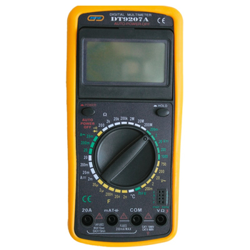 Мультиметр DT 9207 Энергия - Электрика, НВА - Измерительный инструмент - Мультимеры - магазин электрооборудования amperomvolt.ru